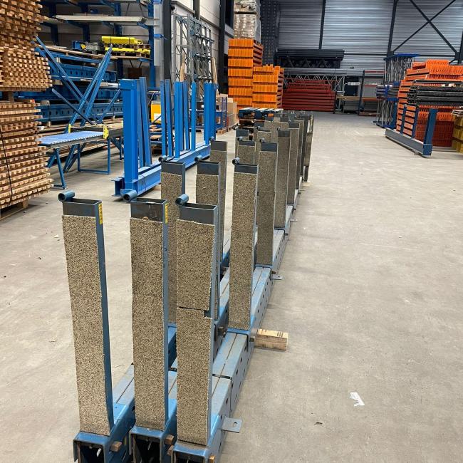 Draagarmstelling Enkelzijdig 630cm hoog