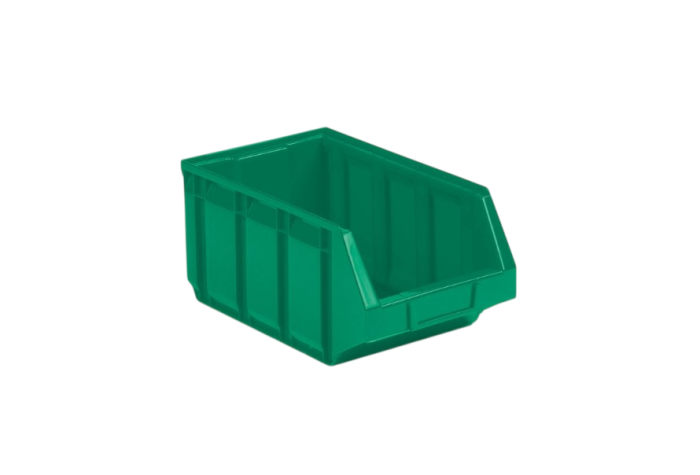 EN Magazijnbak 345x205x164mm Nr. 4 groen
