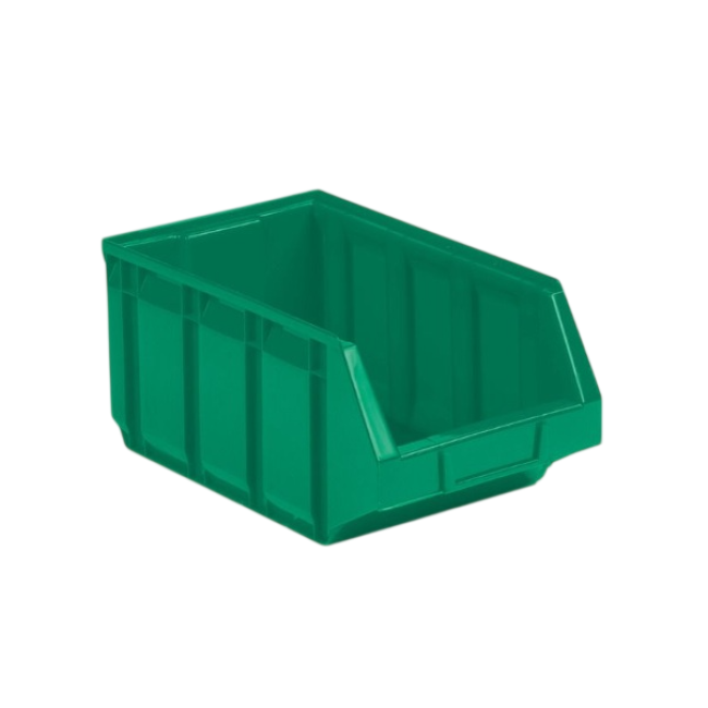 EN Magazijnbak 345x205x164mm Nr. 4 groen