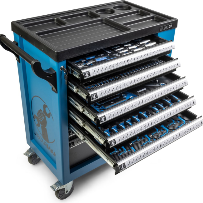 GEREEDSCHAPWAGEN 266-Delig