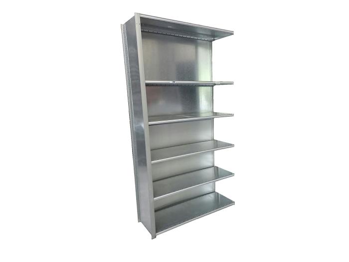 Dexion legbordstelling 250x130x50cm HxBxD (aanbouwset)