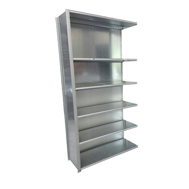 Dexion legbordstelling 250x130x50cm HxBxD (aanbouwset)