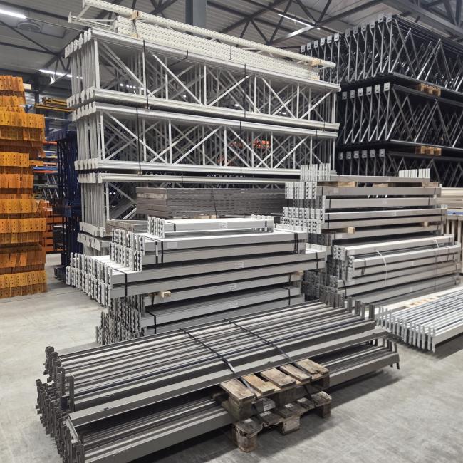 Tegometall palletstelling