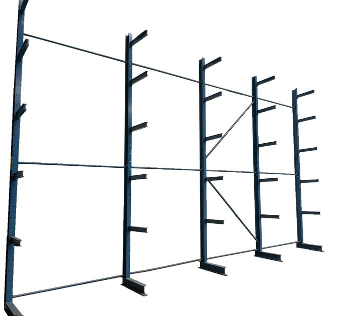Hovuma draagarmstelling 740x90x472cm (LxDxH)