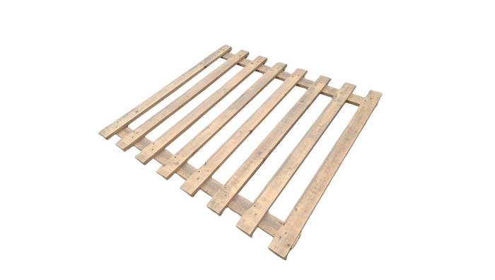 Vuren vlonder 118x110cm