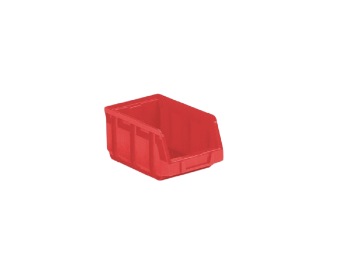 EN Magazijnbak 167x105x82mm Nr. 2 rood