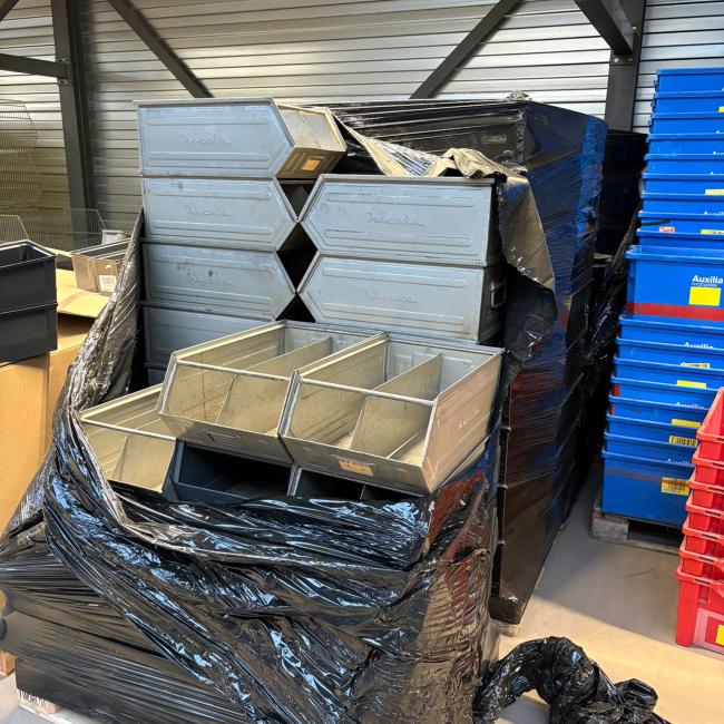 Stalen Magazijnbak 50x31x20cm