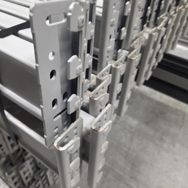 Tegometall palletstelling