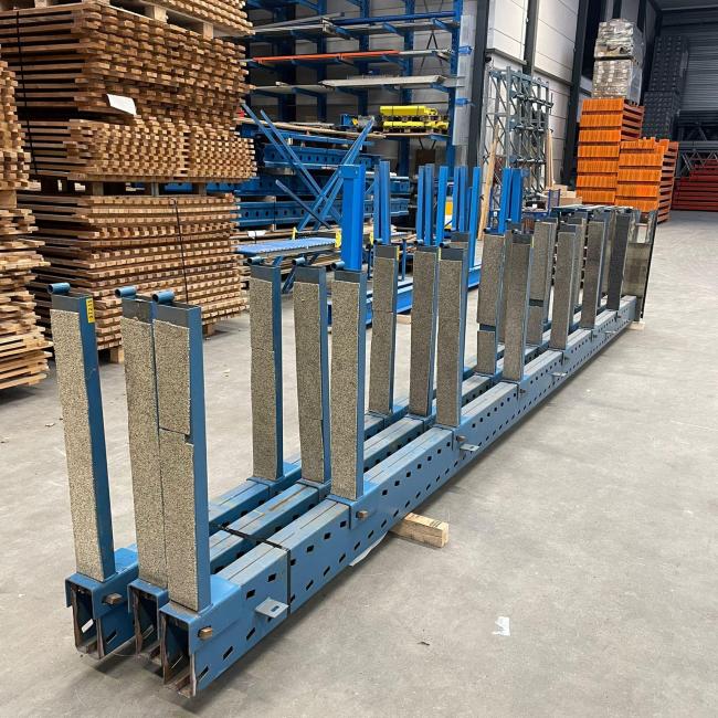 Draagarmstelling Enkelzijdig 630cm hoog