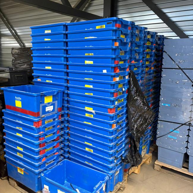 Auxilia Magazijnbak 60x39,5x27cm