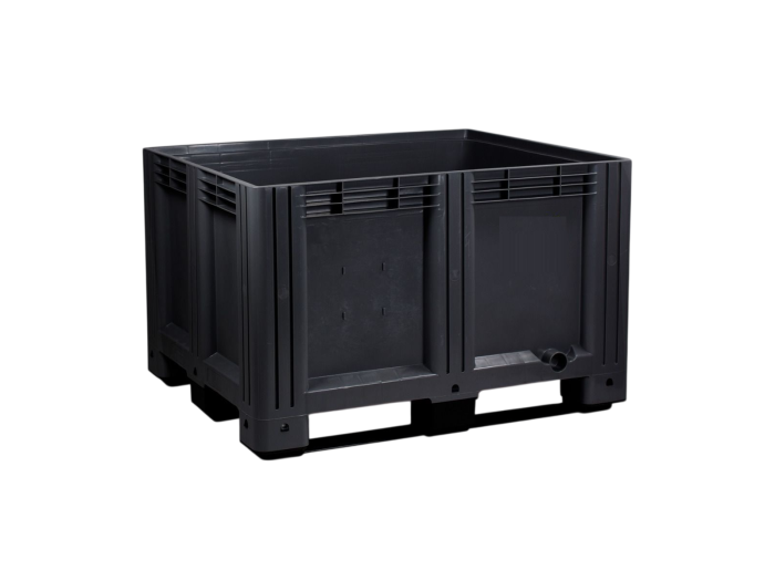Palletbox 120x100x78cm, incl. 3 sledes