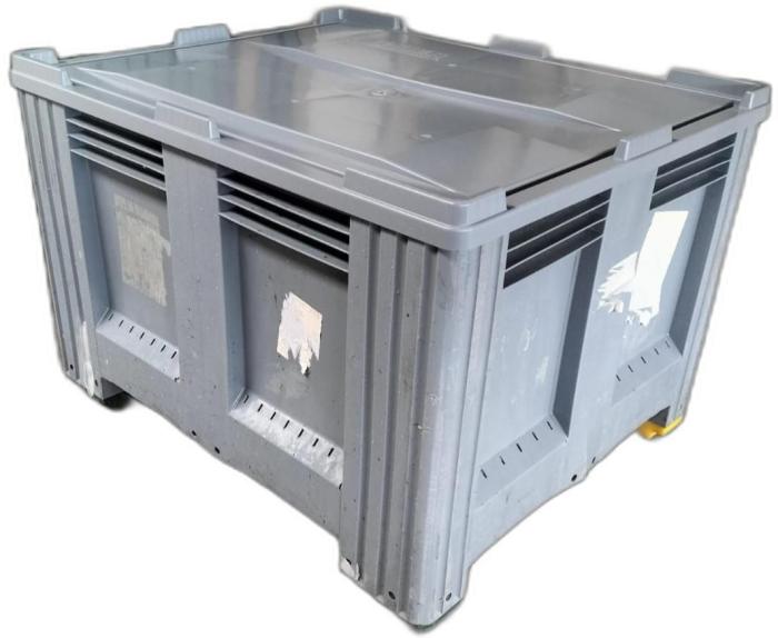 PALLETBOX 120x100x76cm GEBRUI