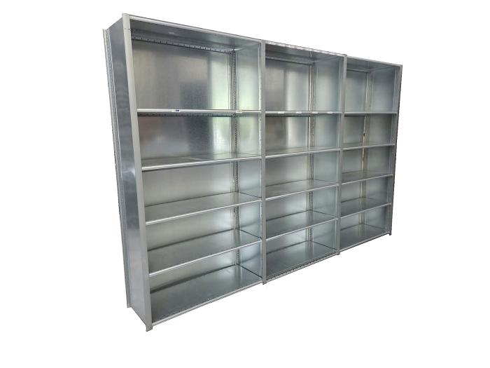 Dexion legbordstelling 250x395x50cm HxBxD (startset)