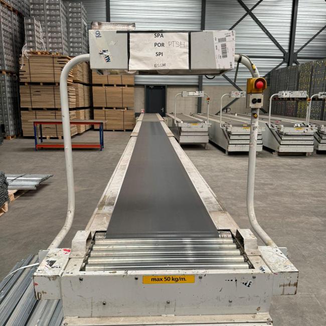 Caljan telescopische transportband