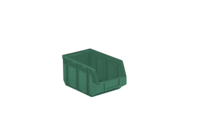 EN Magazijnbak 237x144x123mm Nr. 3 groen