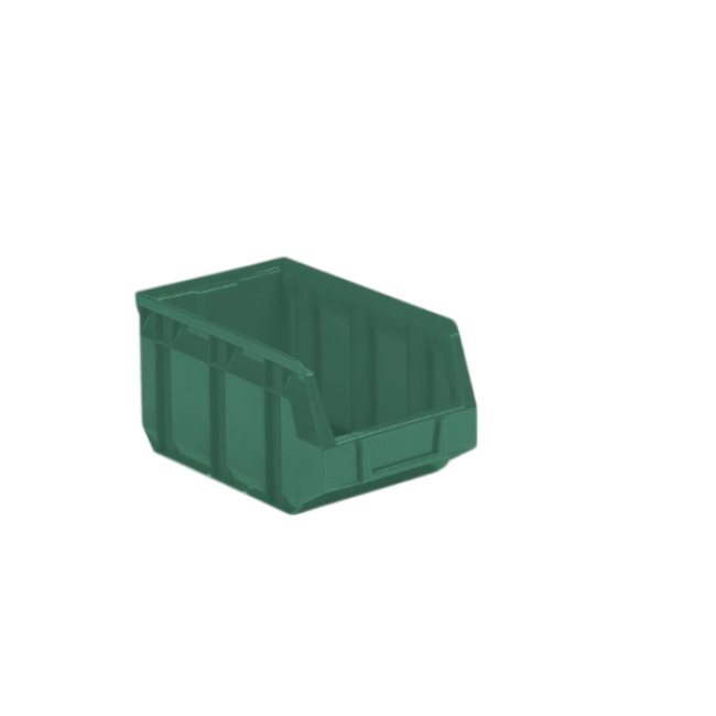 EN Magazijnbak 237x144x123mm Nr. 3 groen