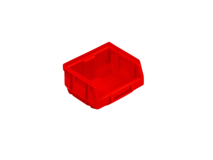 EN Magazijnbak 88x105x54mm Nr. 1 rood