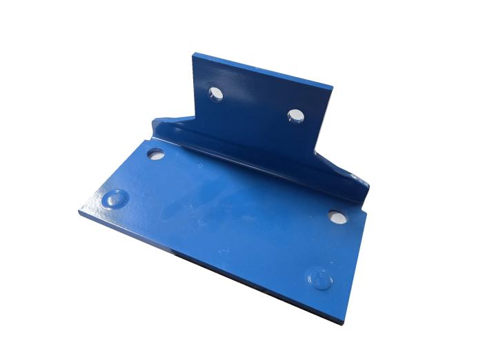 Nedcon voetplaat 200x95x6/95mm, kleur: blauw