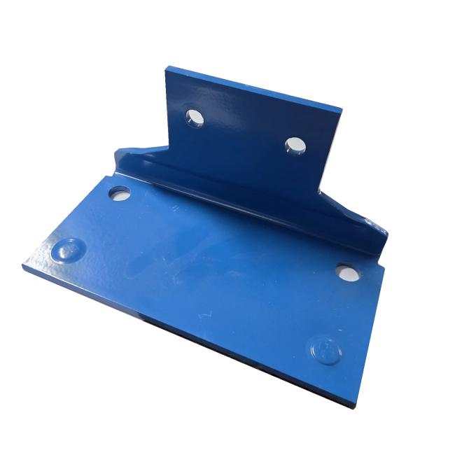 Nedcon voetplaat 200x95x6/95mm, kleur: blauw