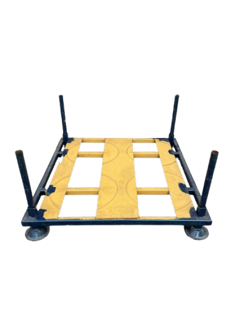 Stapelbok 133x133cm, incl. buizen