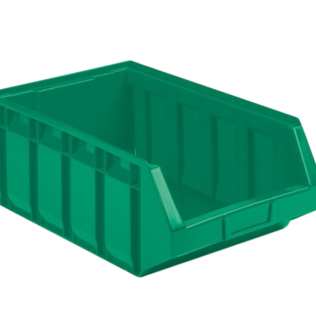 EN magazijnbak 485x298x189mm Nr. 5 groen