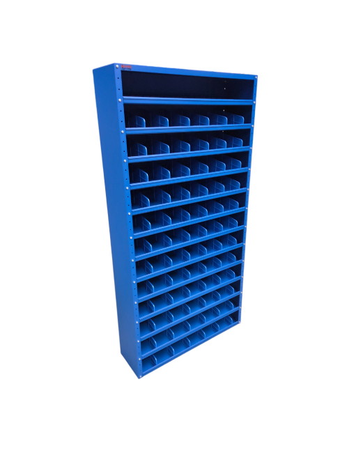 HC VAKKENKASTEN NIEUW BLAUW 200x100x30CM