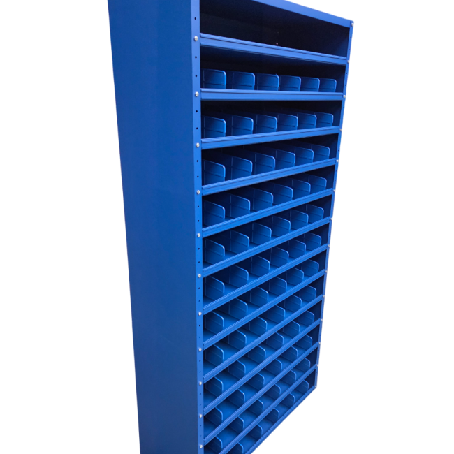 HC VAKKENKASTEN NIEUW BLAUW 200x100x40CM