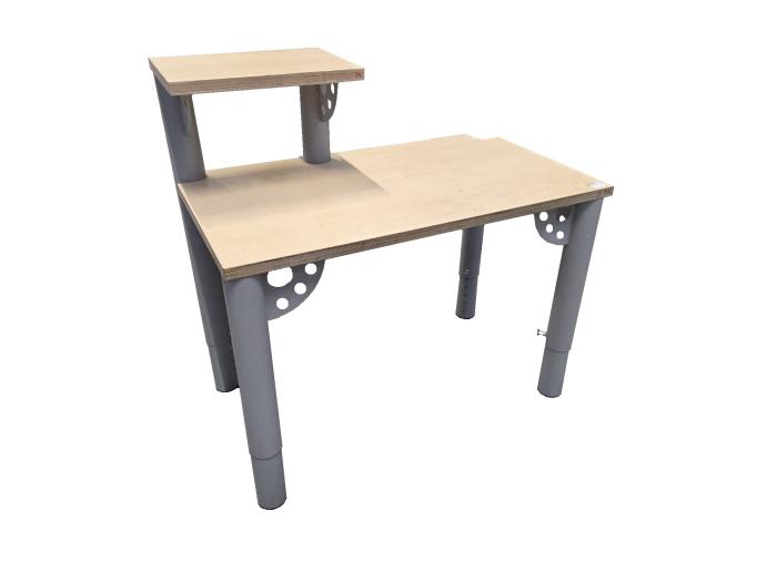 EVC Inpaktafel / werkbank 140x80cm, incl opstand