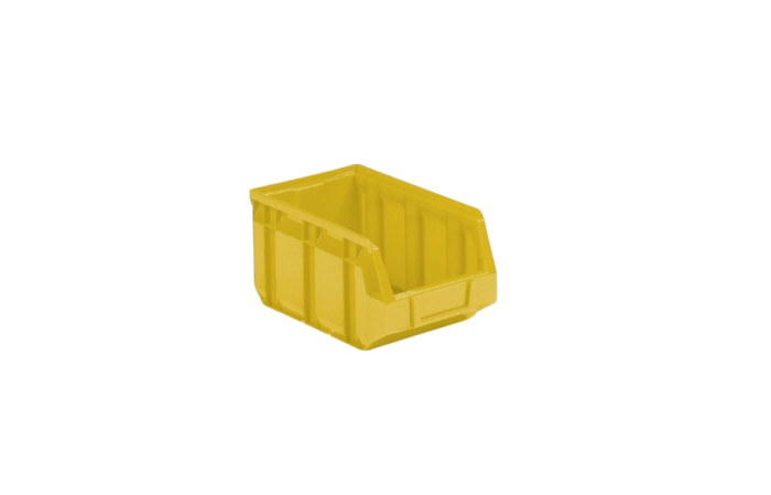 EN Magazijnbak 237x144x123mm Nr. 3 geel