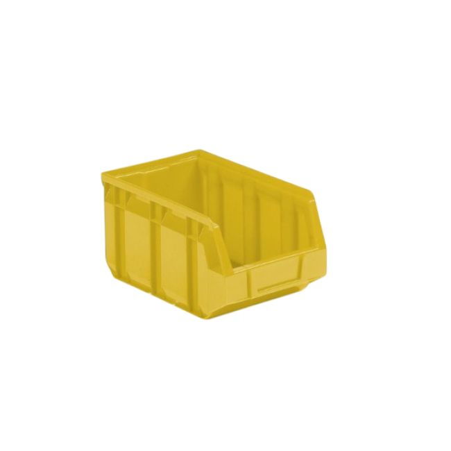 EN Magazijnbak 237x144x123mm Nr. 3 geel