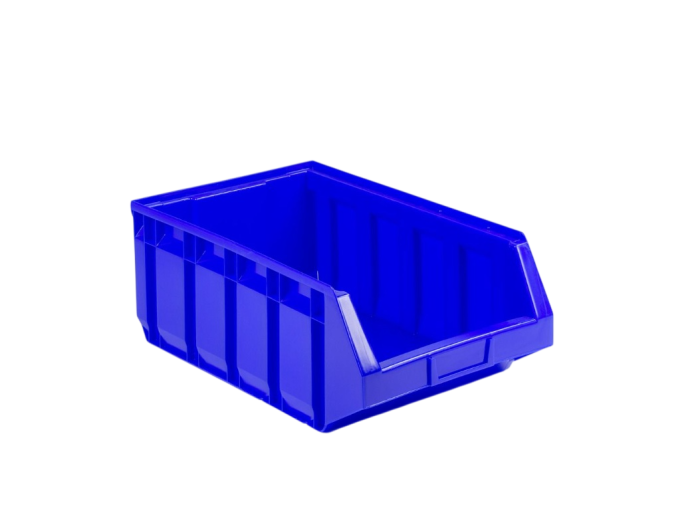 EN magazijnbak 485x298x189mm Nr. 5 blauw