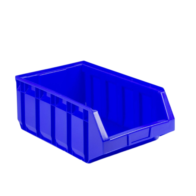 EN magazijnbak 485x298x189mm Nr. 5 blauw