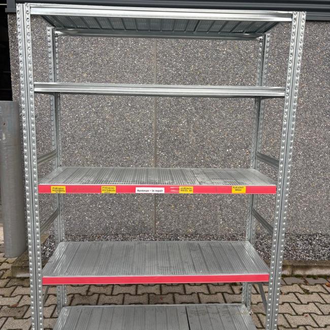 Metalsistem legbordstelling (startset)