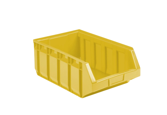 EN magazijnbak 485x298x189mm Nr. 5 geel