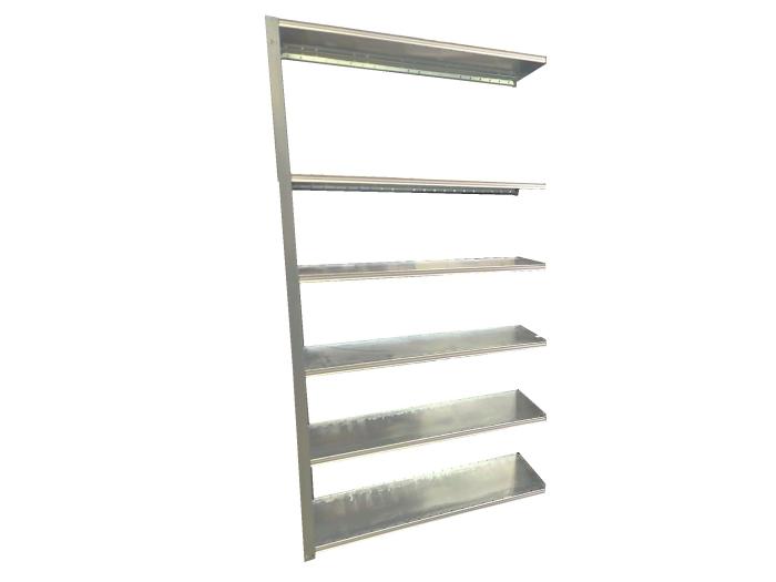 Dexion legbordstelling 250x130x50cm HxBxD (aanbouwset)