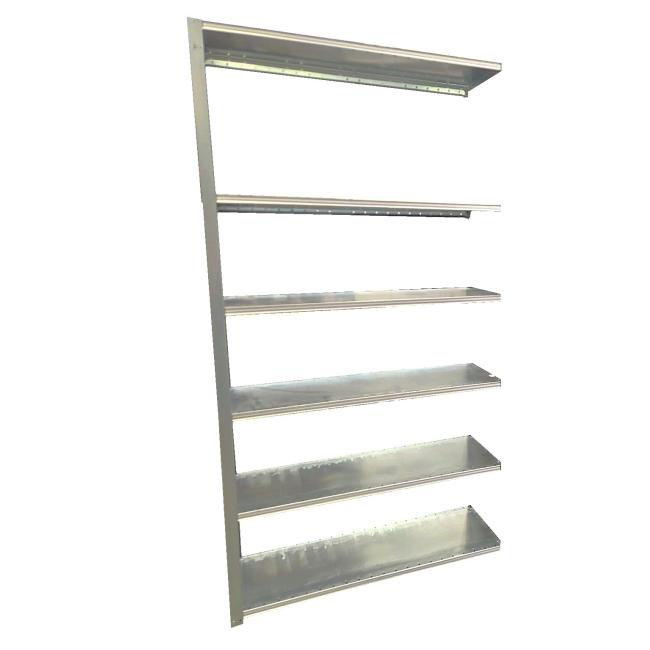 Dexion legbordstelling 250x130x50cm HxBxD (aanbouwset)