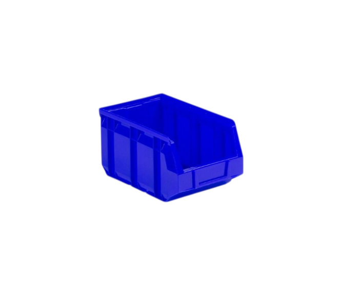 EN Magazijnbak 237x144x123mm Nr. 3 blauw