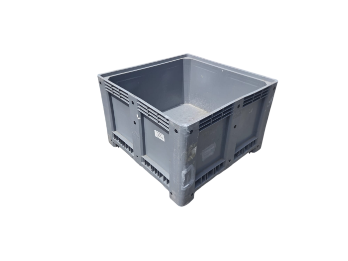 Palletbox 113x113x76cm grijs